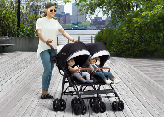 PowerGlyde Plus Side x Side Double Stroller