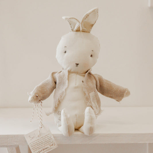 RETIRED - Hutch Studio - Basil 1 - One of a Kind Bunny