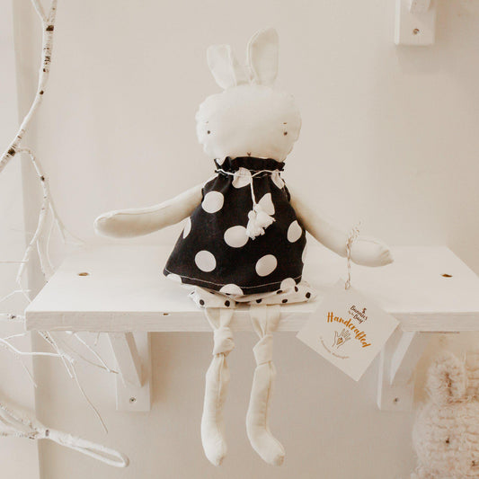 RETIRED - Hutch Studio - Dottie Bun 1 - One of a Kind Bunny